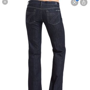 7 For All Mankind Dojo jeans. Size 30. Dark Navy